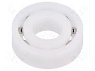 Bearing: ball; Øint: 15mm; Øout: 35mm; W: 11mm; Cage: polyamide IGUS