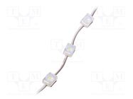 LED; white; 300mW; 7000K; 30lm; IP67; 160°; No.of diodes: 1; -25÷55°C POS