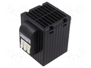 Blower; heating; 250W; 230VAC; IP20; for DIN rail mounting Alfa Electric