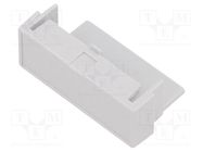 Terminals cover; light grey; HM-1597DIN2MC53,HM-1597DIN2MH53 HAMMOND