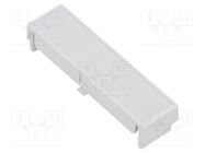 Terminals cover; light grey; HM-1597DIN3MC53,HM-1597DIN3MH53 HAMMOND