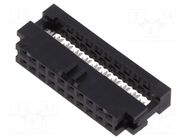 PIN: 20; female; for cable AMPHENOL COMMUNICATIONS SOLUTIONS