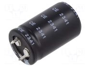 Capacitor: electrolytic; SNAP-IN; 150uF; 400VDC; Ø22x35mm; ±20% AISHI