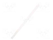 Cover for LED profiles; frosted; 1m; Kind of shutter: J; slide TOPMET