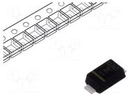 Diode: rectifying; SMD; 1kV; 1A; SOD123F; Ufmax: 1.1V; Ifsm: 30A PanJit Semiconductor