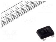 Diode: TVS array; 5.8÷10.2V; SOT523; reel,tape; ESD PanJit Semiconductor