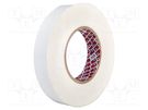 Tape: heat transfer; W: 12mm; L: 16.5m; Thk: 0.25mm; 1W/mK; white PPI