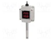 Converter: temperature and humidity; 24VDC; 72x285x34.5mm; IP65 AUTONICS