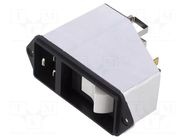 IEC 60320 connector EF12 Connector Filter C20 16A M5 SCHURTER