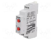 Timer; 1s÷60s; relay; 415VAC; Operation modes: star delta; IP40; 8A ELCO SRL