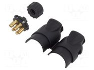 Connector: automotive; plug; for cable; PIN: 7; screw terminal TESAT