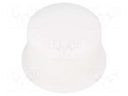 Button; 5G; round; white; Ø12mm; H: 6.7mm MEC