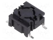 Microswitch TACT; SPST-NO; Pos: 2; 0.05A/24VDC; SMT; none; 3.5N MEC