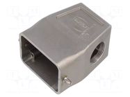 Enclosure for connectors: HDC; size 6B; for cable; Han-INOX® HARTING