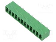 Pluggable terminal block; 3.81mm; ways: 12; straight; socket; male AMPHENOL ANYTEK