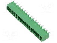 Pluggable terminal block; 3.5mm; ways: 16; straight; socket; male AMPHENOL ANYTEK