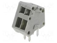 Connector: PCB terminal block; terminal; 9A; 130V; angled; on PCBs PTR MESSTECHNIK