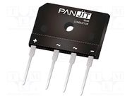 Bridge rectifier: single-phase; Urmax: 1kV; If: 25A; Ifsm: 350A PanJit Semiconductor