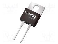 Diode: Schottky rectifying; SiC; THT; 650V; 20A; TO220AC; Ir: 120uA PanJit Semiconductor