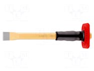 Mason's chisel; Tipwidth: 29mm; L: 300mm; Plating: varnish RENNSTEIG