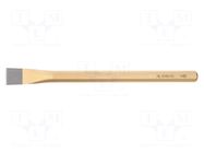 Mason's chisel; Tipwidth: 30mm; L: 500mm; Plating: varnish RENNSTEIG