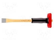 Mason's chisel; Tipwidth: 26mm; L: 300mm; Plating: varnish RENNSTEIG