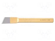 Cold chise; Tipwidth: 33mm; L: 250mm; Plating: varnish RENNSTEIG