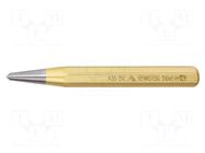 Centre punch; L: 150mm; Spanner: 16mm; Ø: 6mm RENNSTEIG