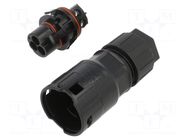 Connector: AC supply; screw terminal; male; 50A; 500V; ways: 3 CONNFLY