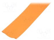 Heat shrink sleeve; glueless; 2: 1; 32mm; orange; polyolefine; reel TASKER