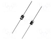 Diode: rectifying; THT; 100V; 3A; Ammo Pack; Ifsm: 125A; DO201; 50ns DIOTEC SEMICONDUCTOR