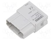 Connector: HDC; male; 250V; 10A; PIN: 12; push-in; -40÷125°C; UL94V-0 PHOENIX CONTACT