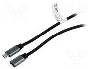 Cable; Power Delivery (PD),USB 3.0; USB C socket,USB C plug DIGITUS