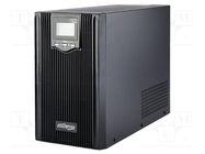 Power supply: UPS; 2.4kW; 3kVA; Uin: 220V; 190x467x335mm; 9Ah; 8h GEMBIRD