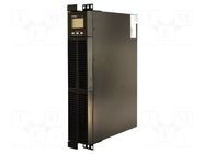 Power supply: UPS; 900W; 1kVA; 220V; 440x338x88mm; 9Ah; Ubatt: 12V GEMBIRD