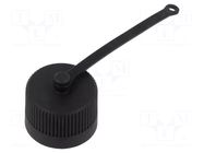 Accessories: protection cover; internal thread,threaded joint BINDER