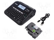Label printer; Keypad: QWERTY; Interface: Bluetooth; 20mm/s BROTHER