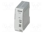 Power supply: switching; for DIN rail; 55W; 12VDC; 4.6A; 85÷264VAC PHOENIX CONTACT