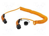 Cable: eMobility; 1x0.5mm2,5x2.5mm2; 440V; 11kW; IP55; 20A; 5m LAPP