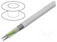 Wire: control cable; chainflex® CFCLEAN1; 4G0.75mm2; white; 5mm IGUS