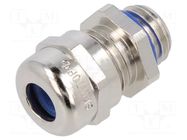 Cable gland; M12; 1.5; IP68; brass; metallic; SKINTOP® LAPP