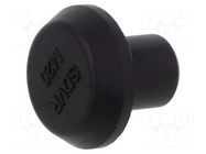 Stopper; IP66; CR; black; SKINTOP®; Size: M20; SKINTOP® SDVR-M ATEX LAPP