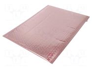 Protective bubble bag; ESD; L: 356mm; W: 254mm; Thk: 76um; 100pcs. STATICTEC