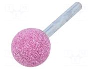 Grindingstone; metal,steel; ceramics; plunger; 6mm; sphere ABRA BETA