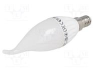 LED lamp; warm white; E14; 230VAC; 1000lm; 10W; 160°; 3000K GTV Poland
