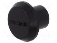 Stopper; IP66; CR; black; SKINTOP®; Size: M25; SKINTOP® SDVR-M ATEX LAPP