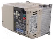 Vector inverter; 4/5.5kW; 3x400VAC; 3x380÷480VAC; 0÷590Hz; IP20 YASKAWA