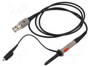 Probe: for oscilloscope; passive; 15MHz,350MHz; 1: 1,10: 1; 1.2m CAL TEST