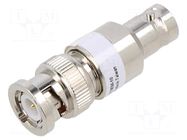 Attenuator; BNC socket,BNC plug; 50Ω; 10dB; 4GHz; 42.6mm CAL TEST