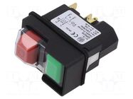 Undervoltage switch; IP54; Body dim: 52.4x29x59.4mm; 16A; 230VAC TRIPUS